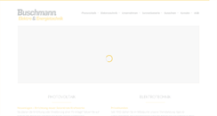 Desktop Screenshot of buschmann-energietechnik.de